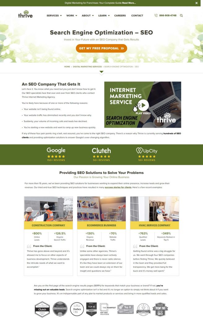 Thrive agency Digital Marketing​