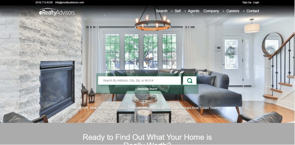 Erealtyadvisors website