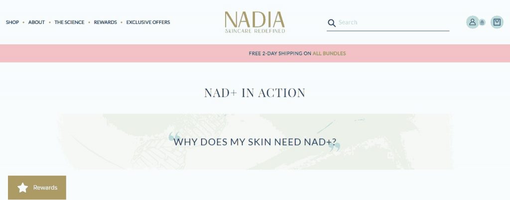 Nadia Skin Care Redefined