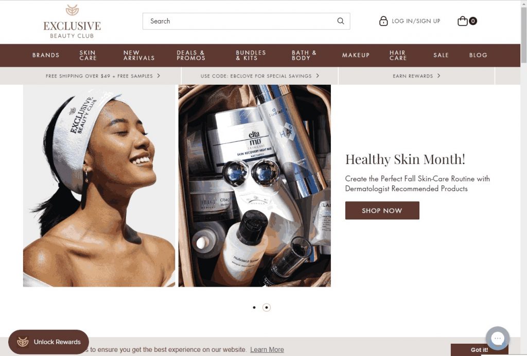 Exclusive Beauty Club