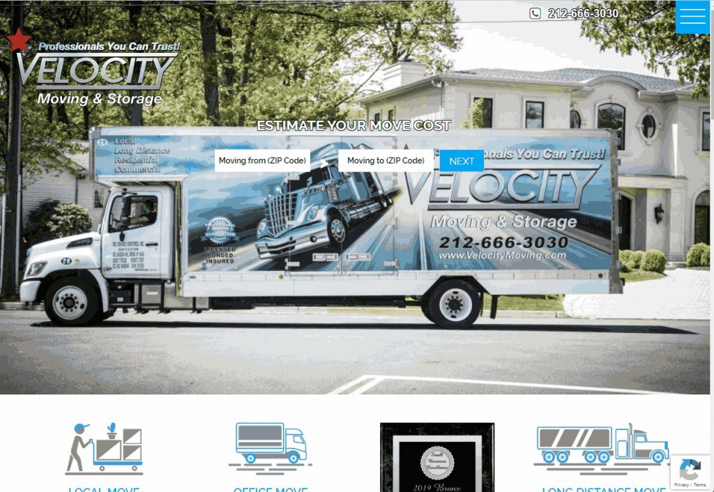 Velocity Moving and Storage