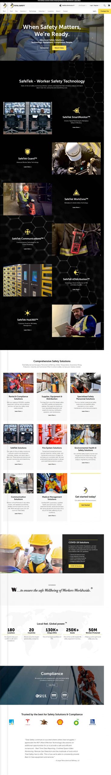 Total Safety Business Stratagy​