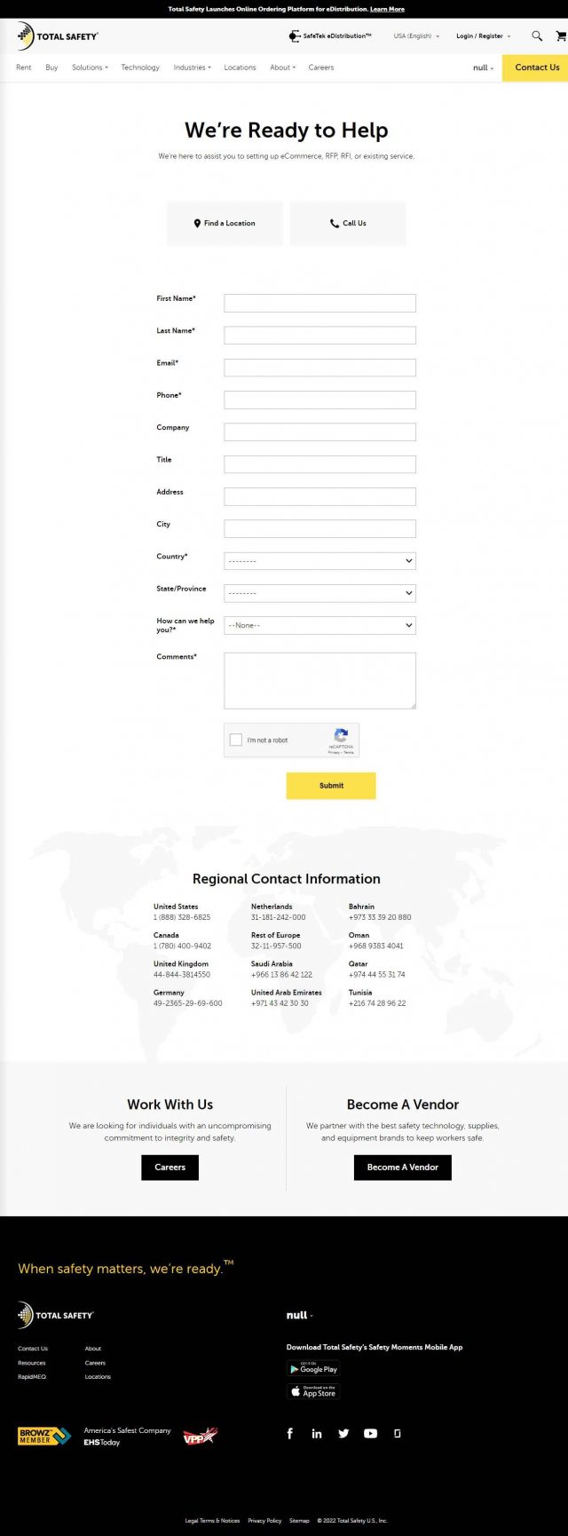 Total Safety Business Stratagy​