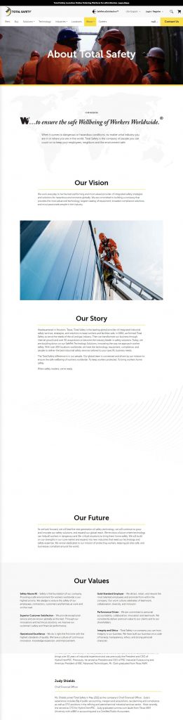 Total Safety Business Stratagy​