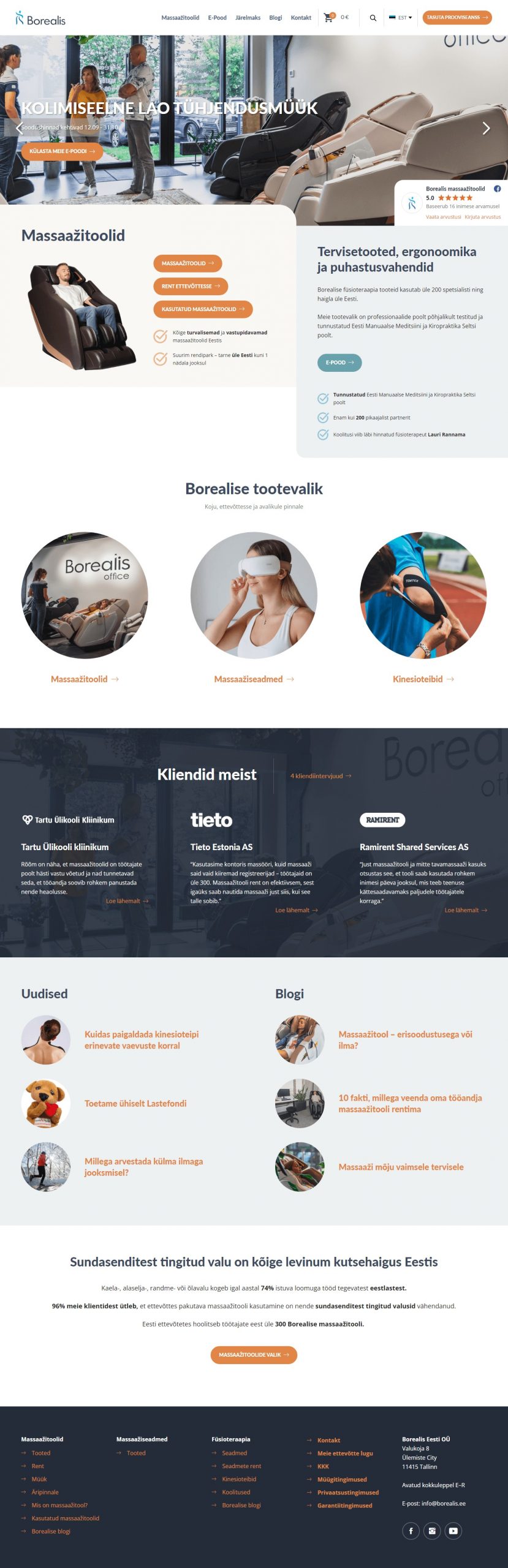 Borealis Website Development​