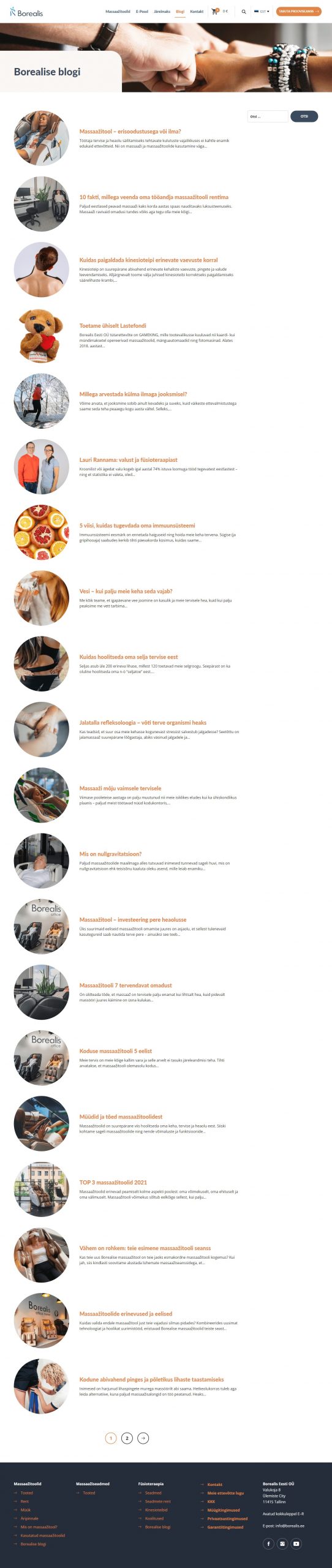 Borealis Website Development​