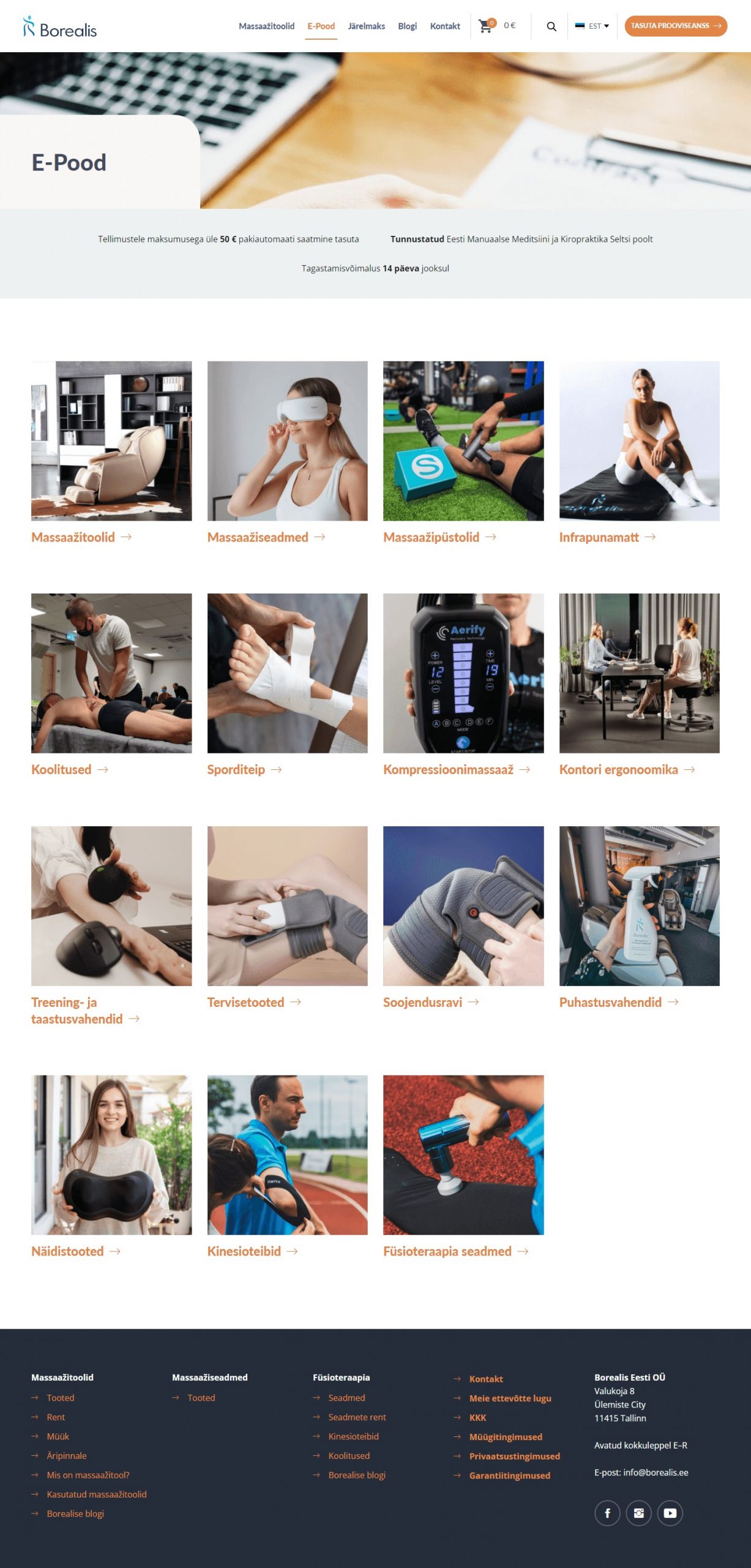 Borealis Website Development​