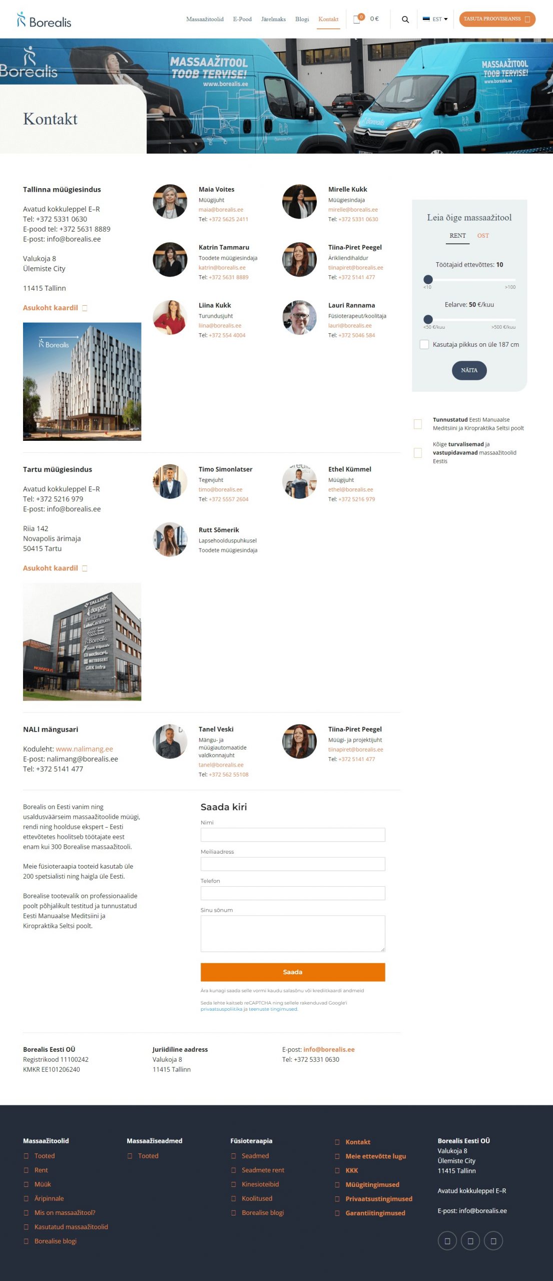Borealis Website Development​
