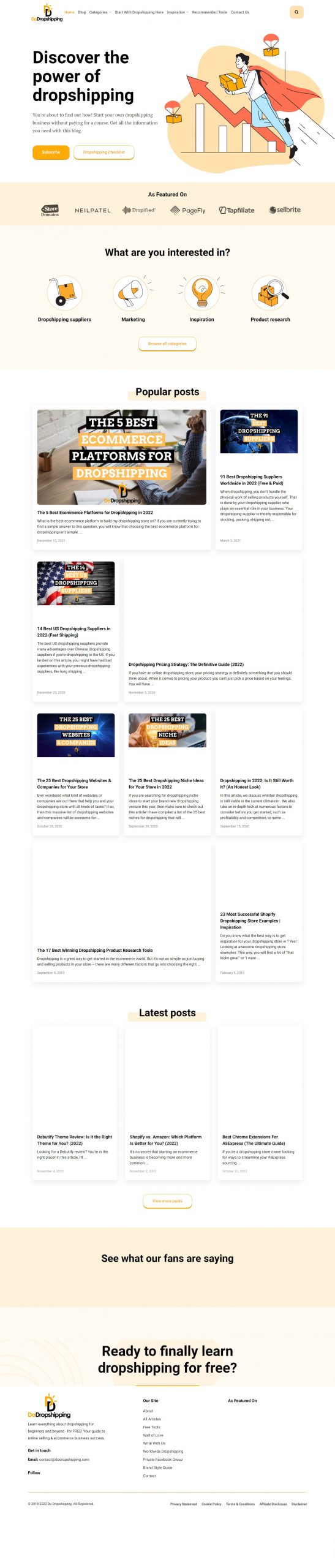 Do Drop Shipping Business Strategy​