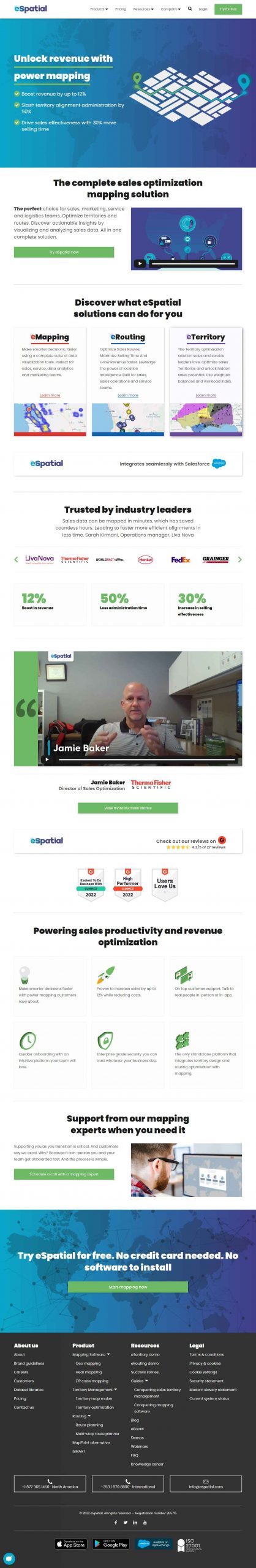 eSpatial Business Stratagey​