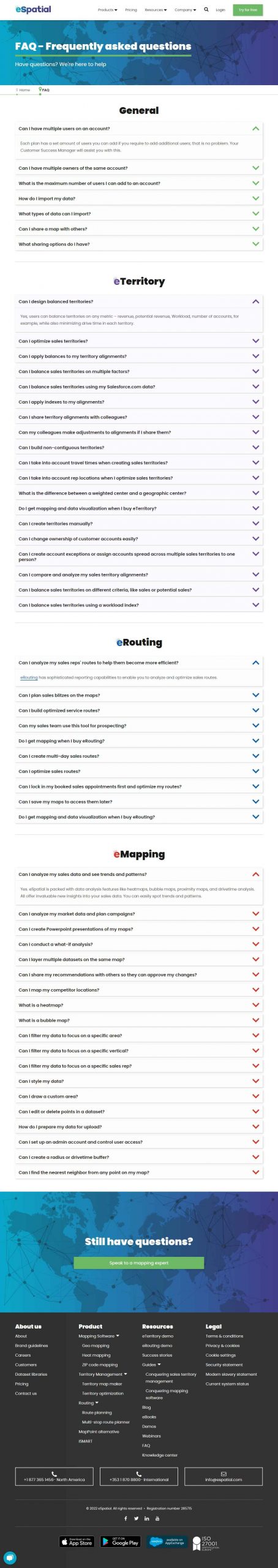 eSpatial Business Stratagey​