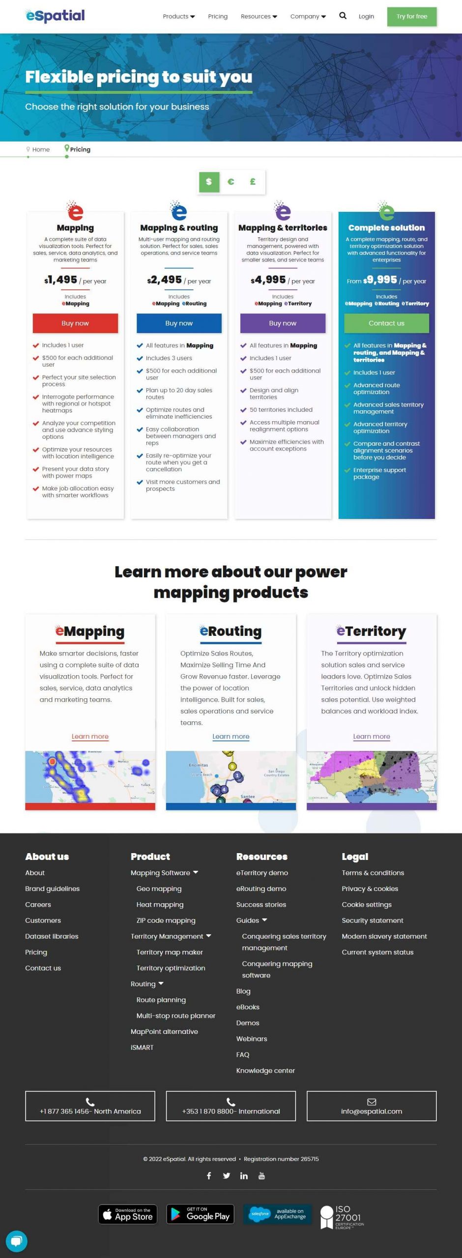 eSpatial Business Stratagey​