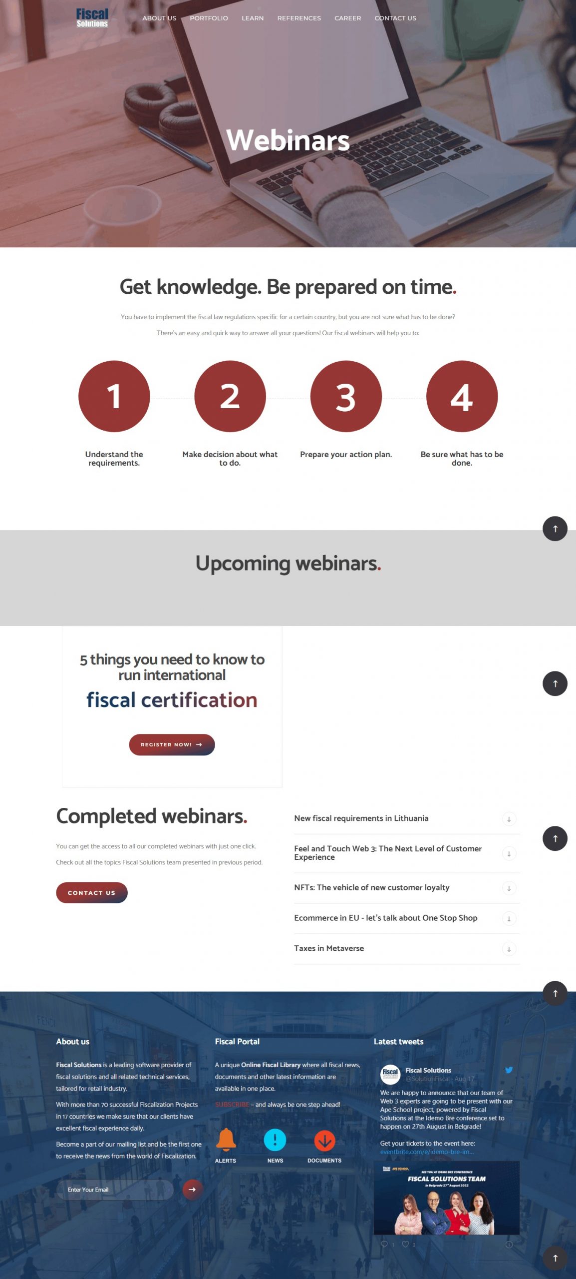 Fiscal Solutions Website Development​