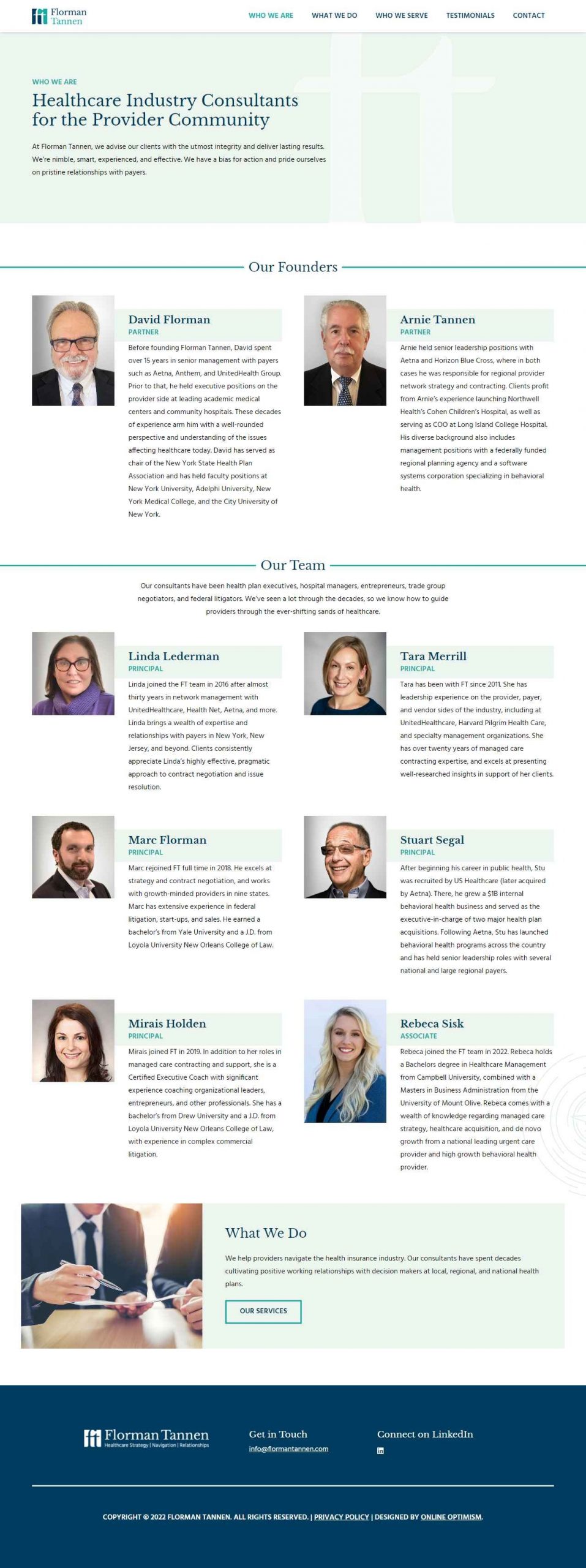 Florman Tennen Business Strategy