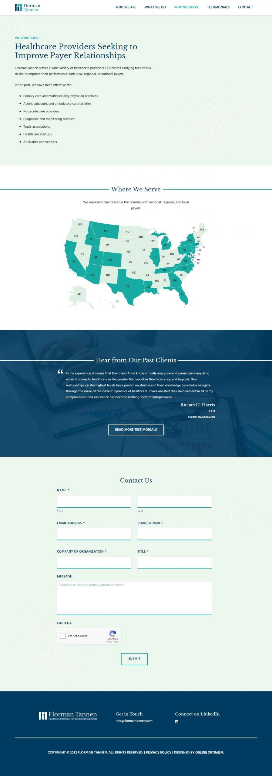 Florman Tennen Business Strategy