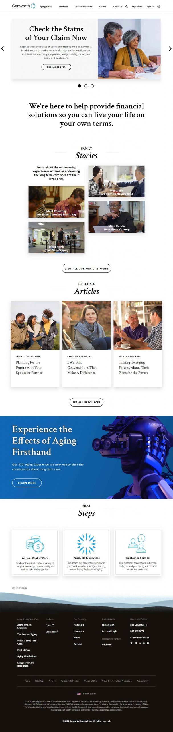 Genworth Business Stratagey​