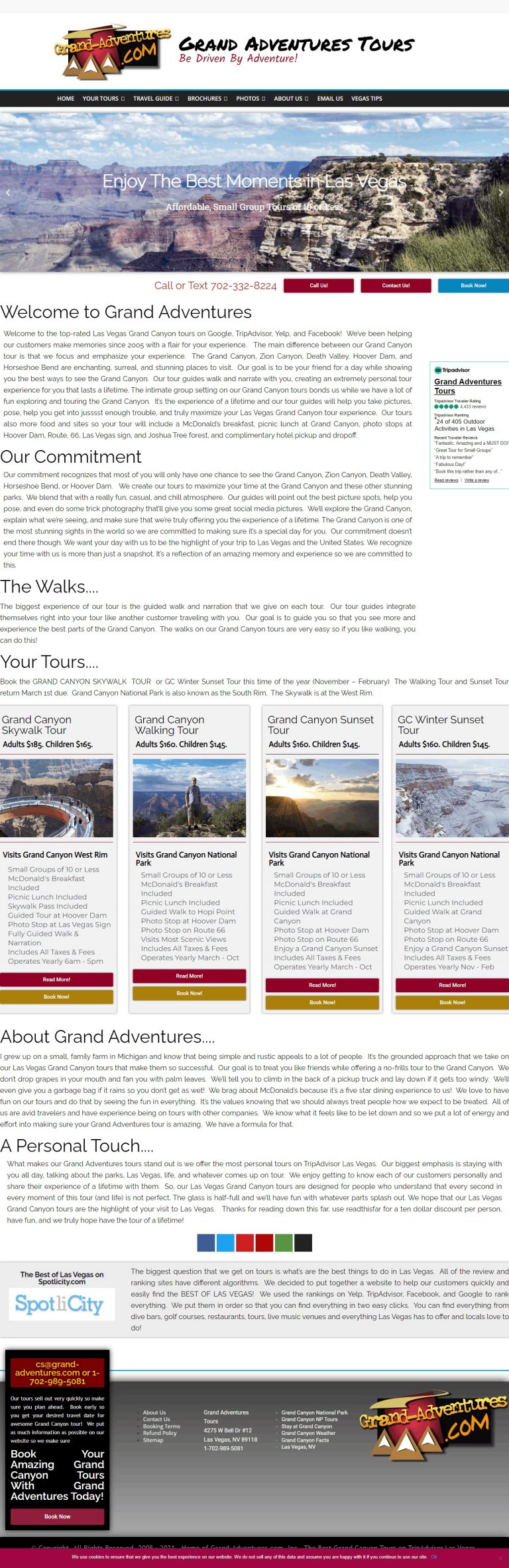 Grand Adventures Graphic Design​