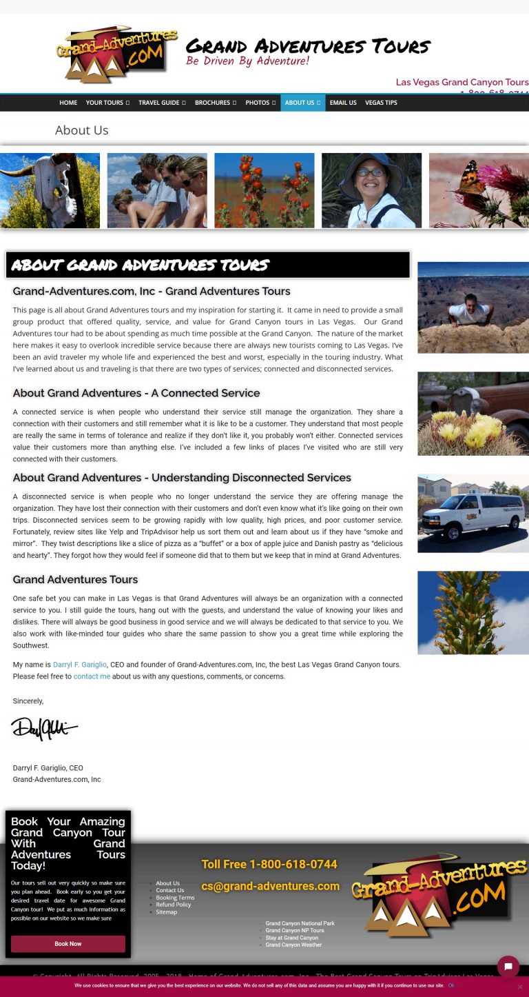 Grand Adventures Graphic Design​