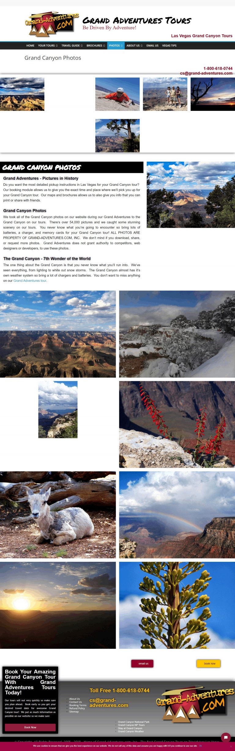 Grand Adventures Graphic Design​