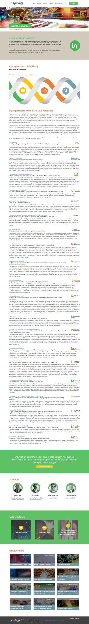 Inspirage Business Strategy