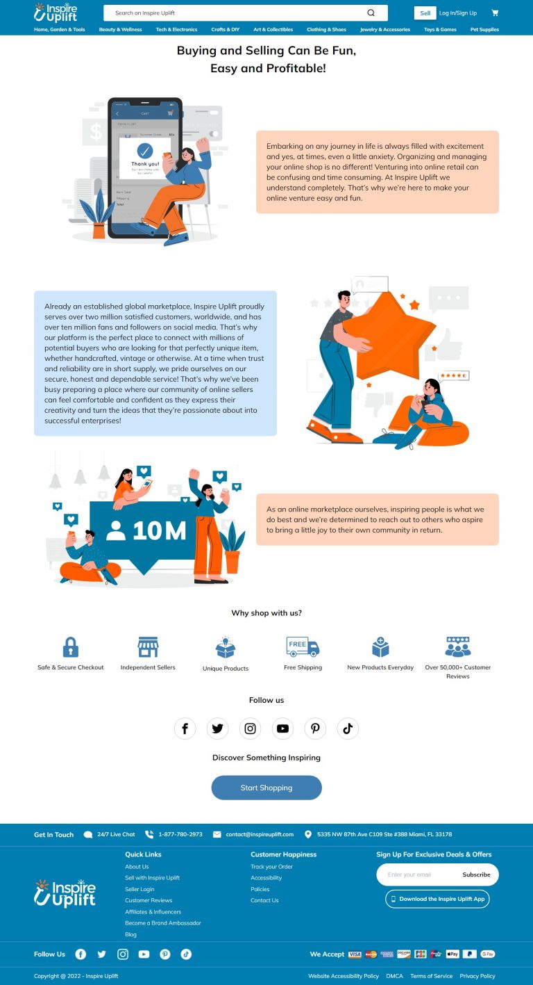 Inspire Uplift Business Strategy​