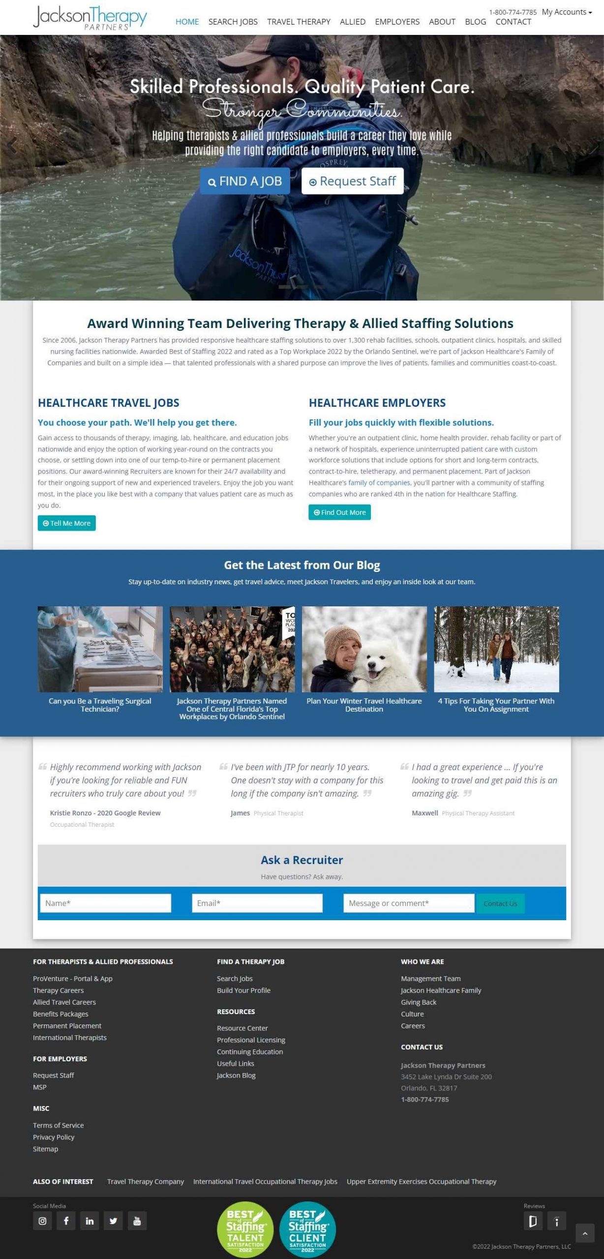 Jackson Therapy Business Strategy