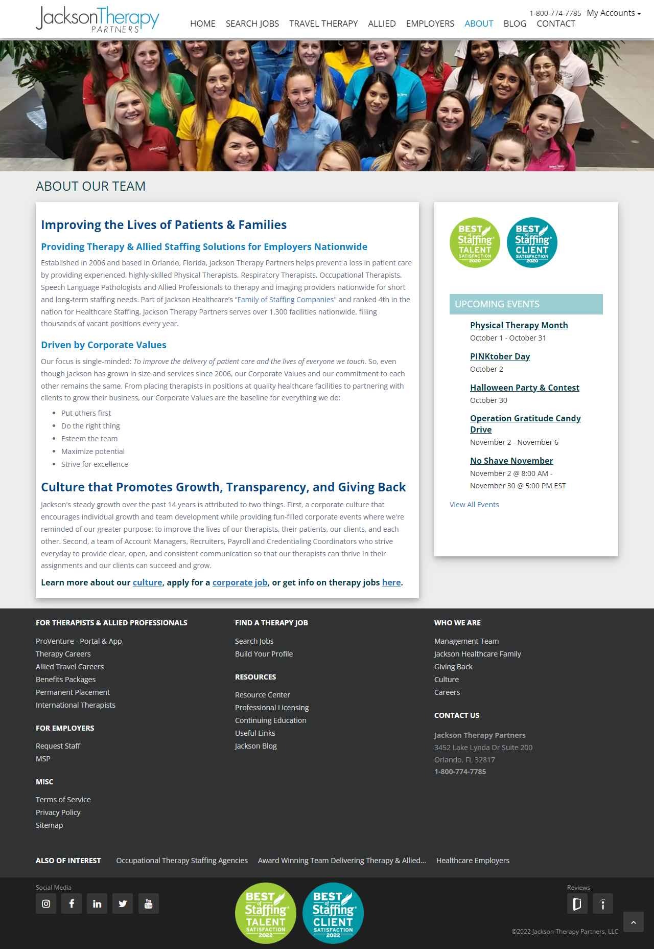 Jackson Therapy Business Strategy