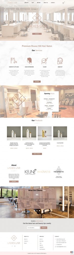 Ladies Lair Graphic Design​