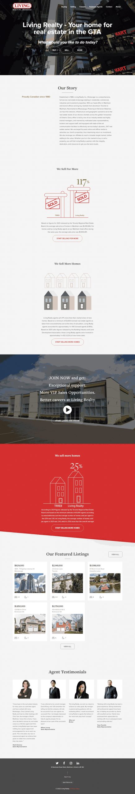 living realty Social Media Ads​