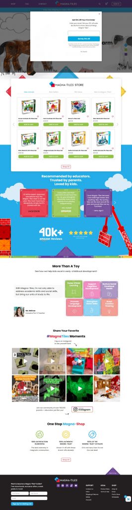 Magnatiles Graphic Design​