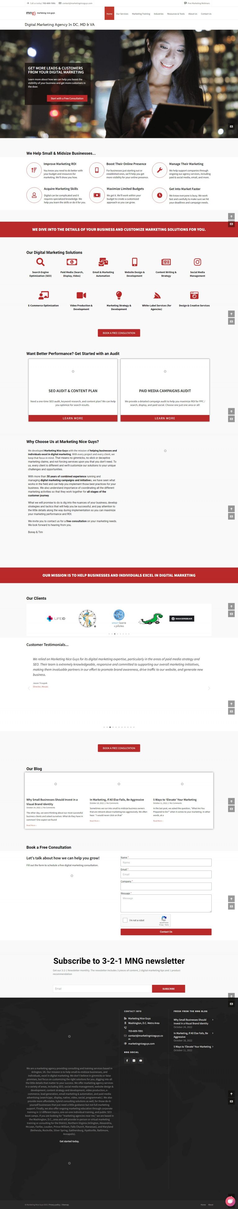 Marketing Nice Guyz Graphic Design​