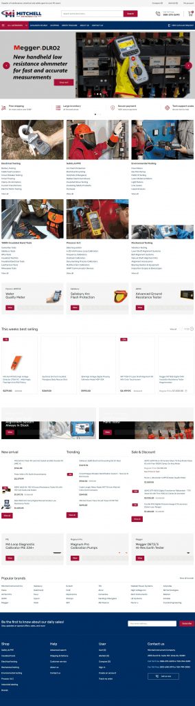 Mitchell instrument Social Media Ads​