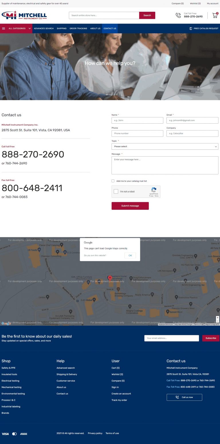 Mitchell instrument Social Media Ads​