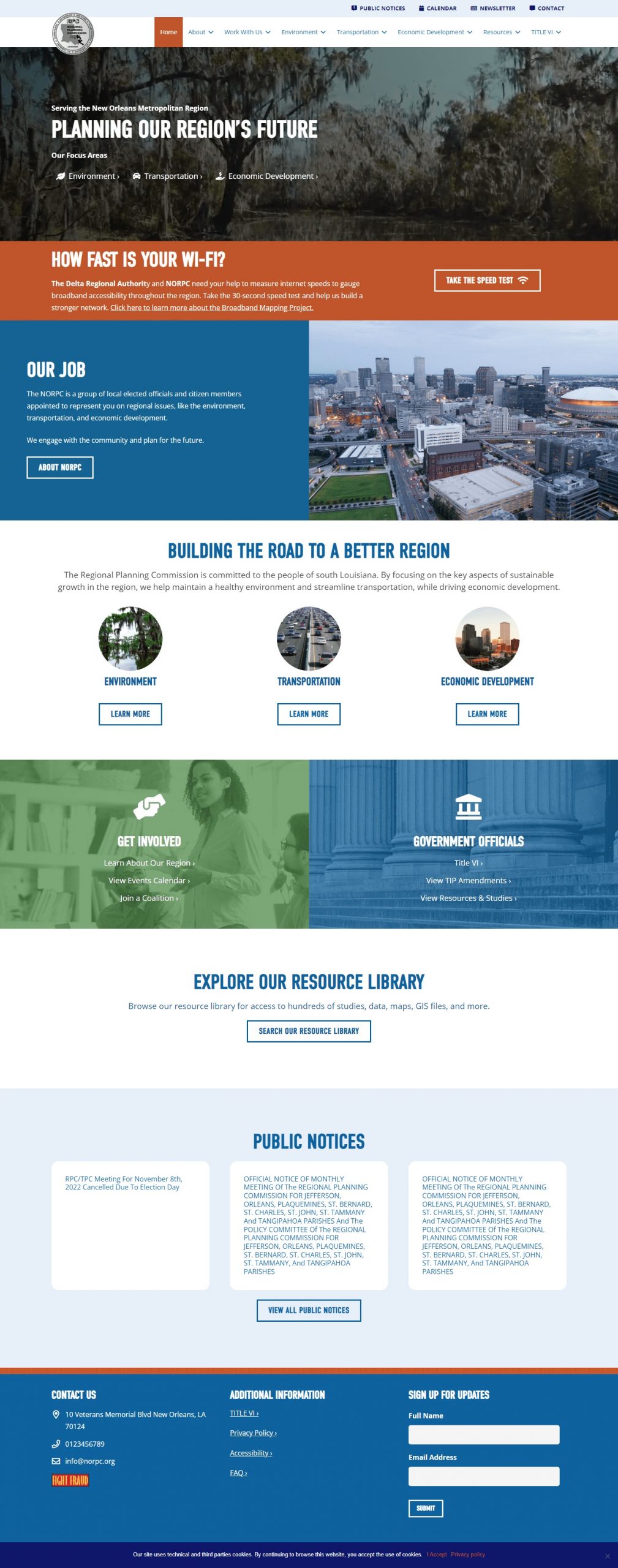 RPC Website Development​