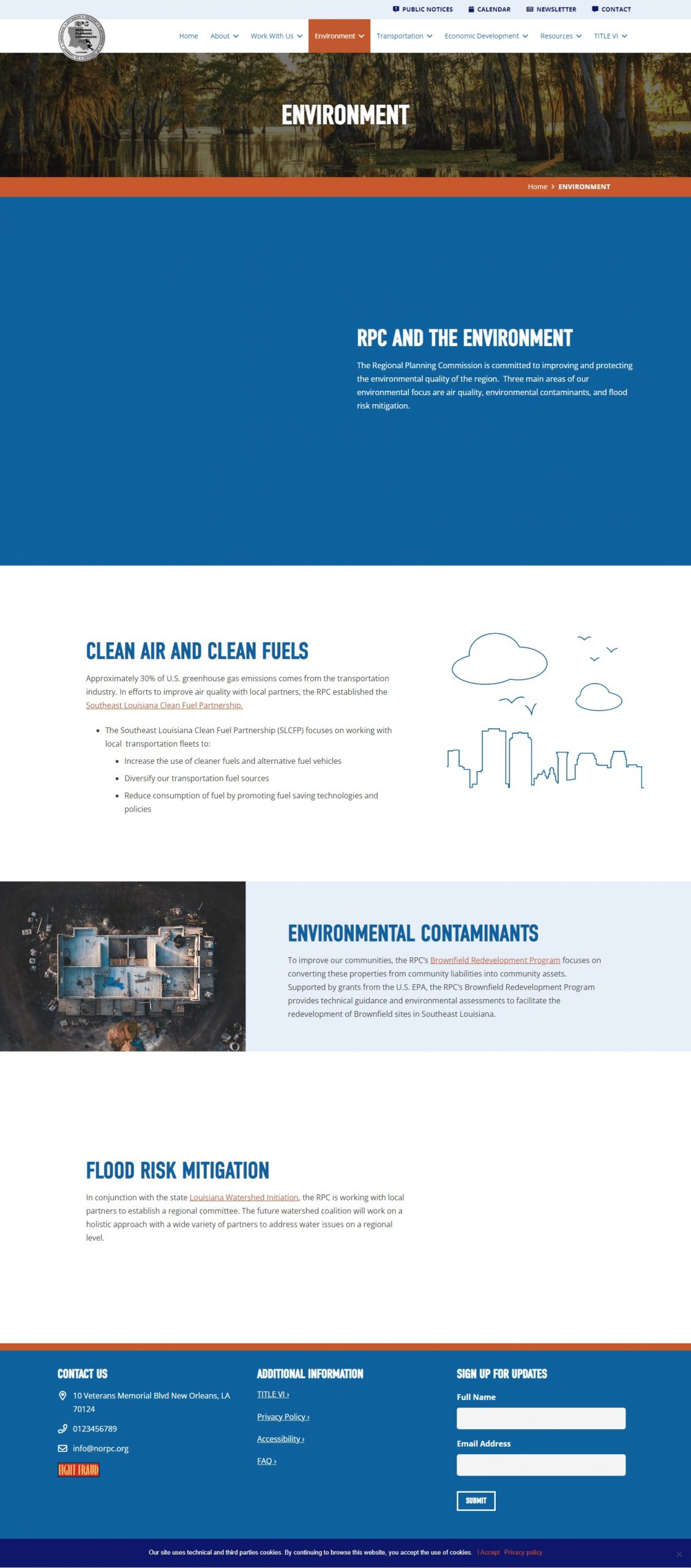 RPC Website Development​