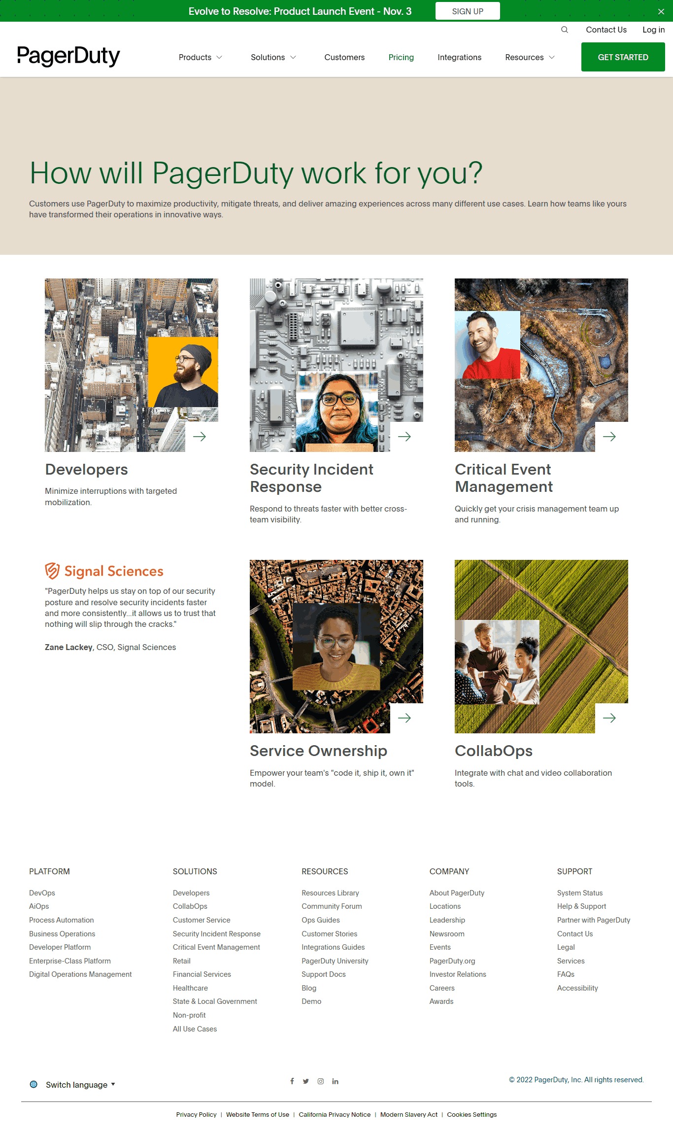 pager duty Social Media Ads