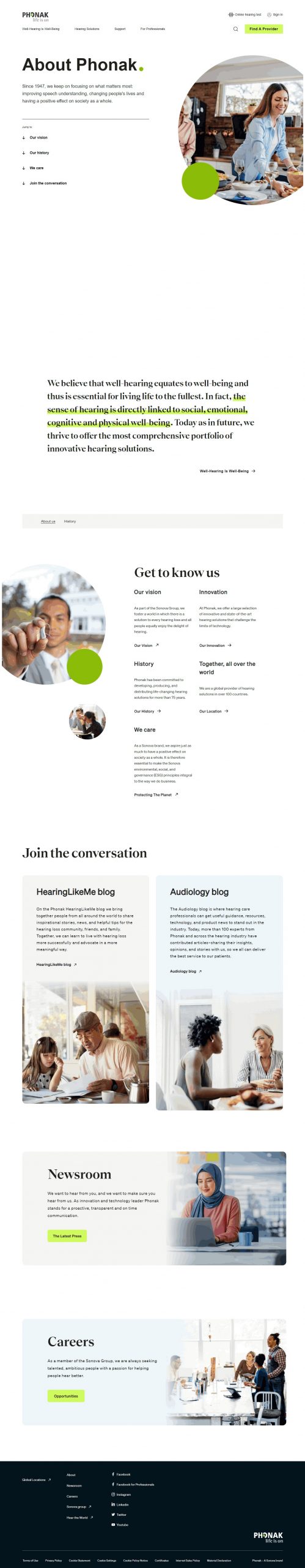 phonak Social Media Ads