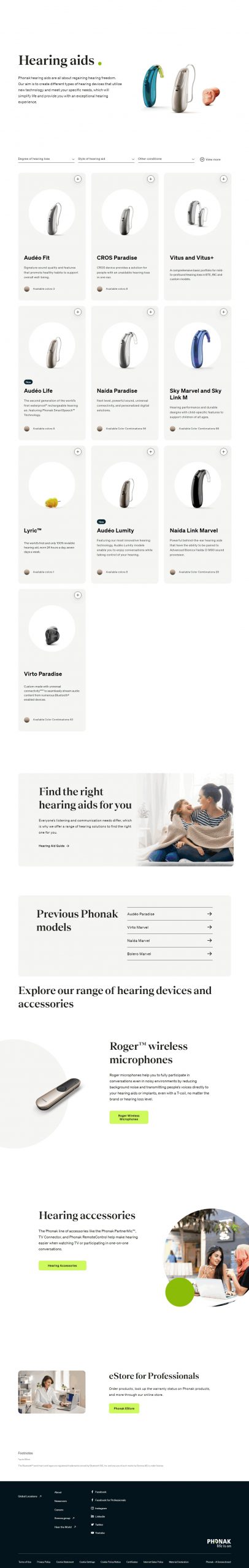 phonak Social Media Ads