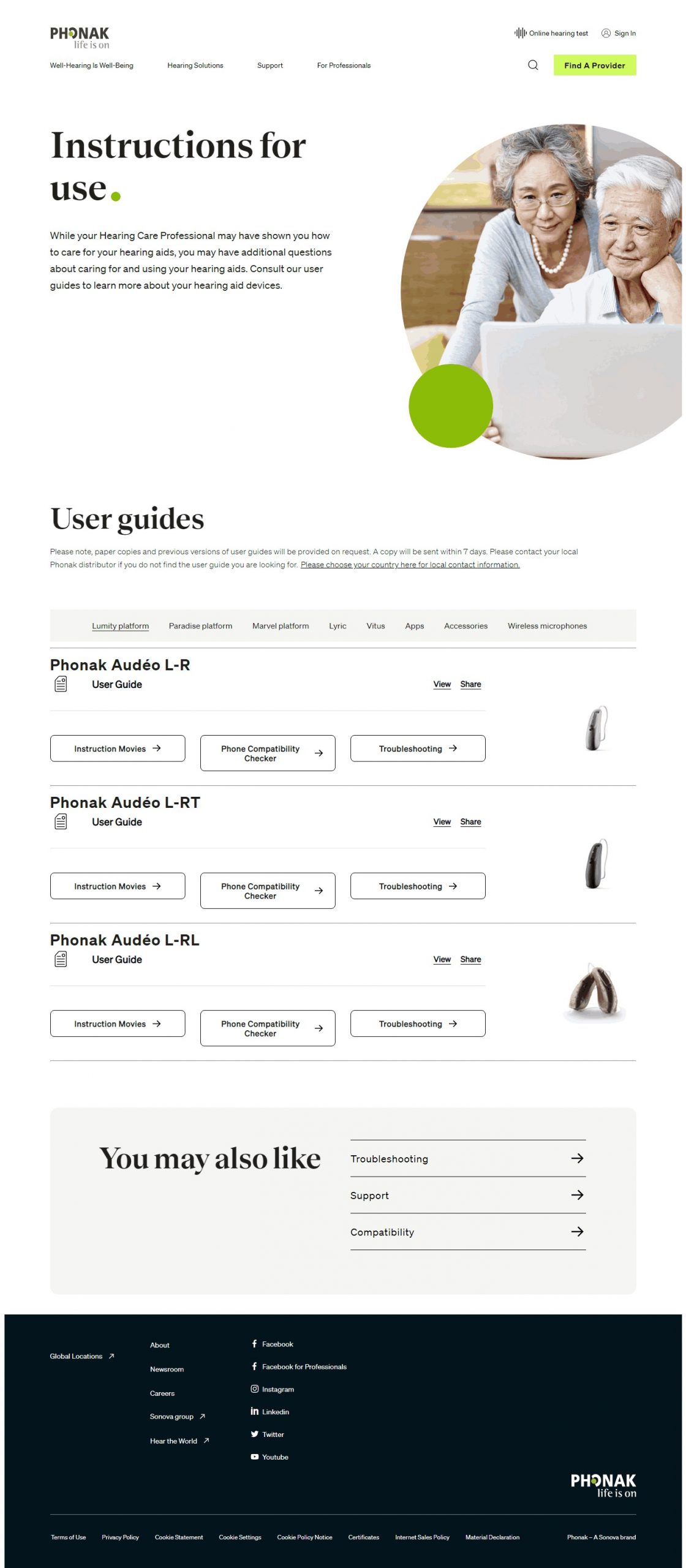 phonak Social Media Ads