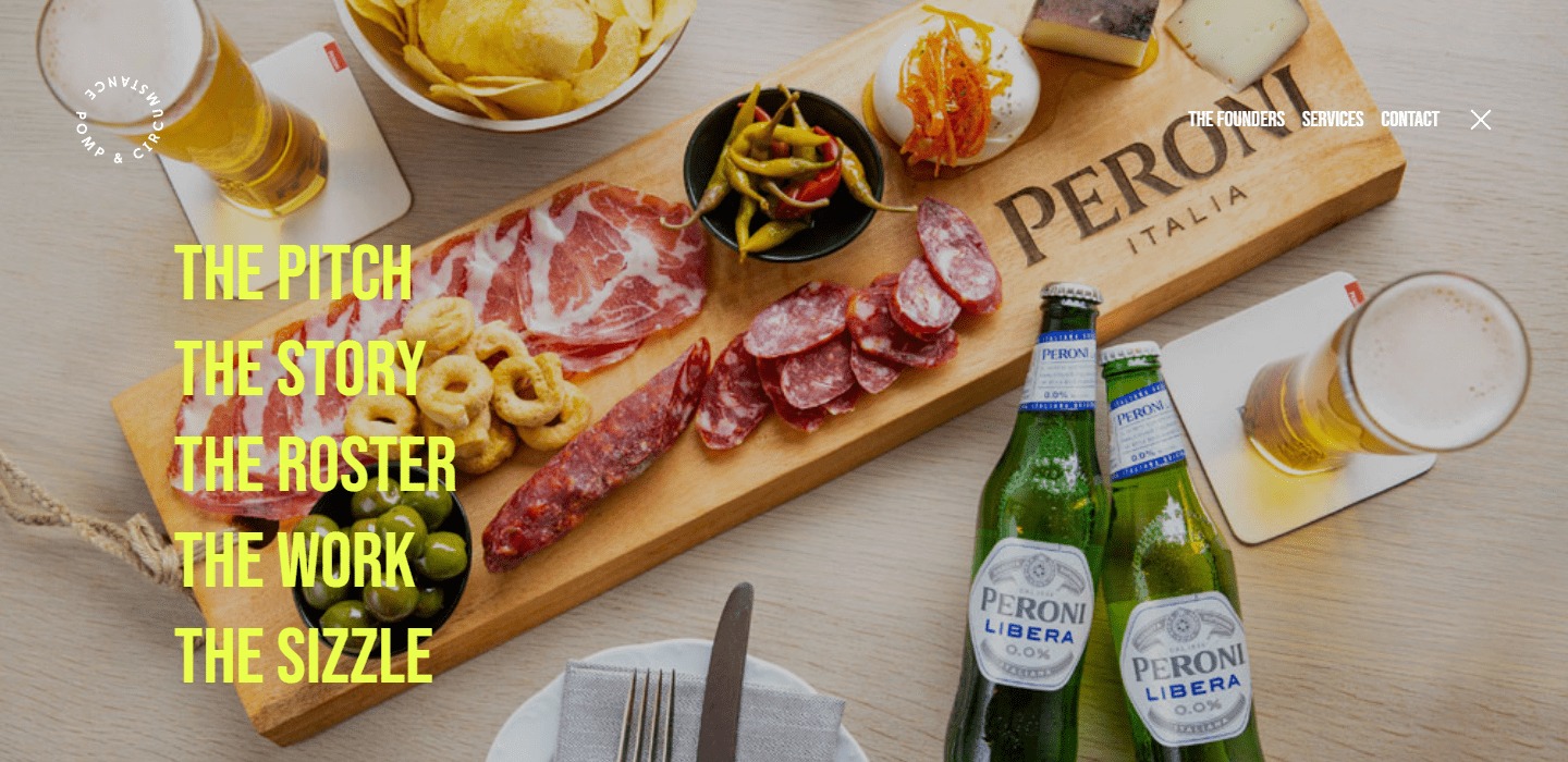 PoPomp and Circumstancepr website