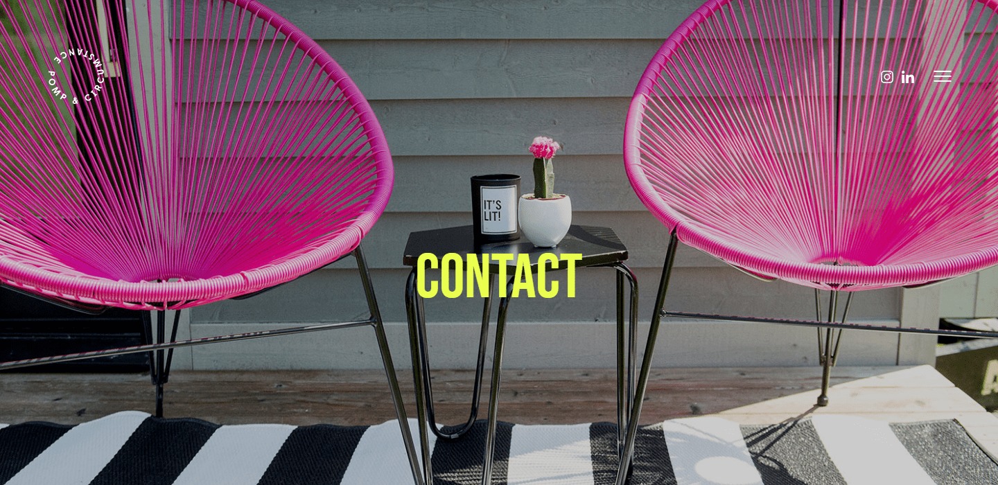 PoPomp and Circumstancepr website