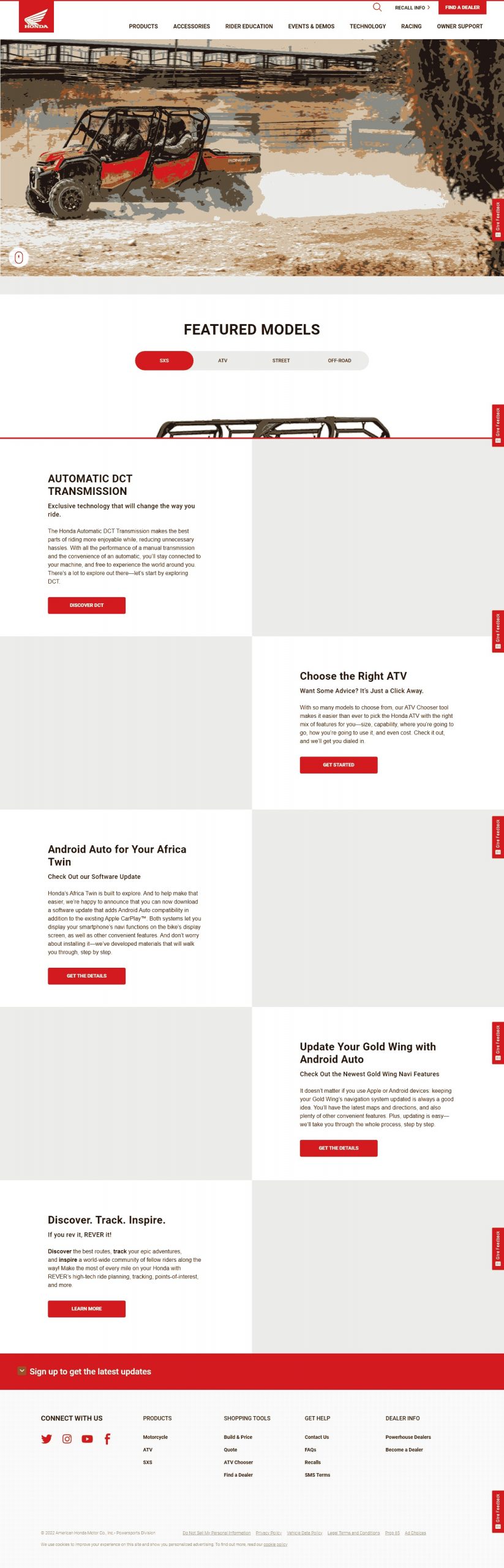 power sports Social Media Ads