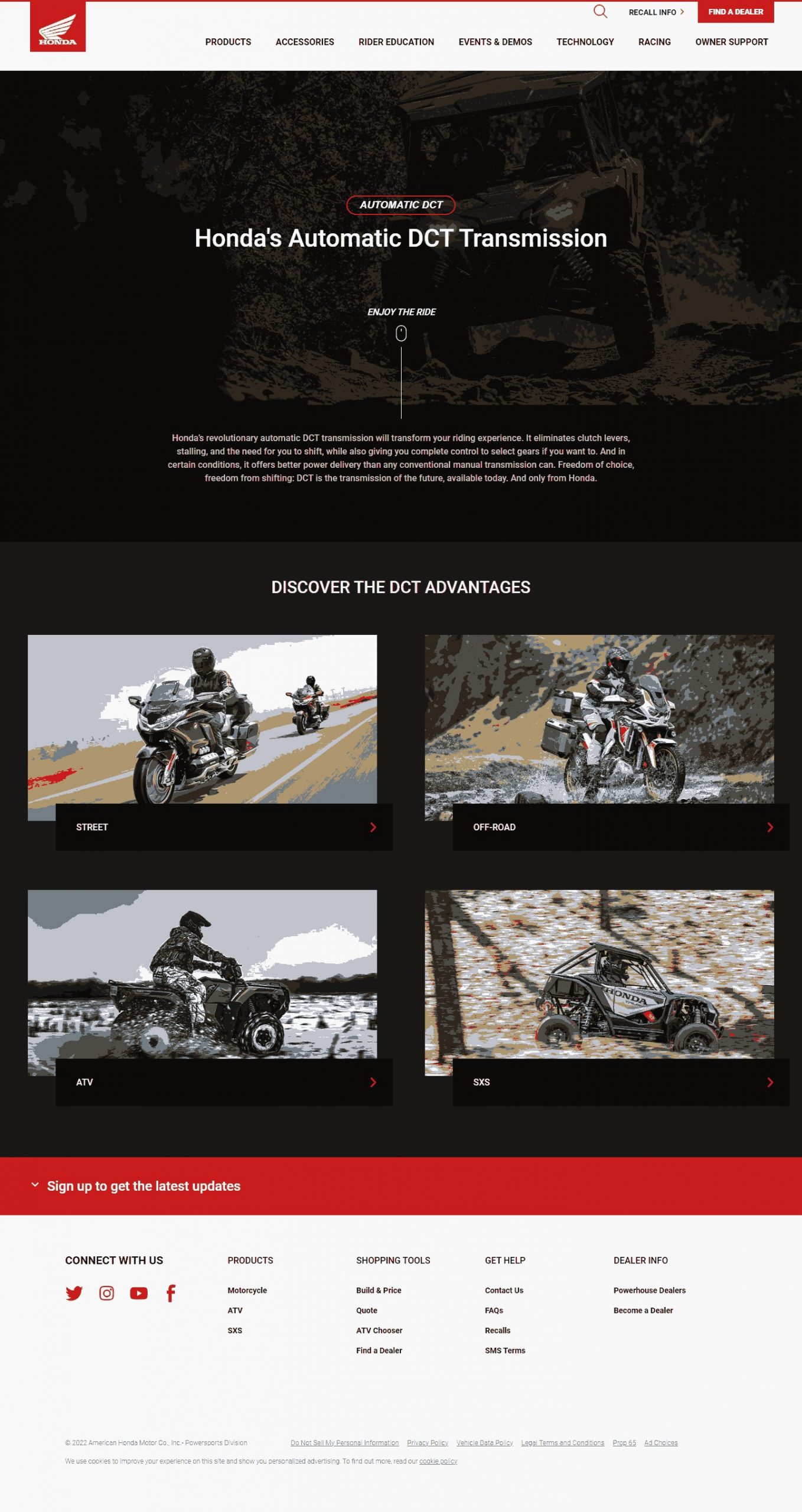 power sports Social Media Ads