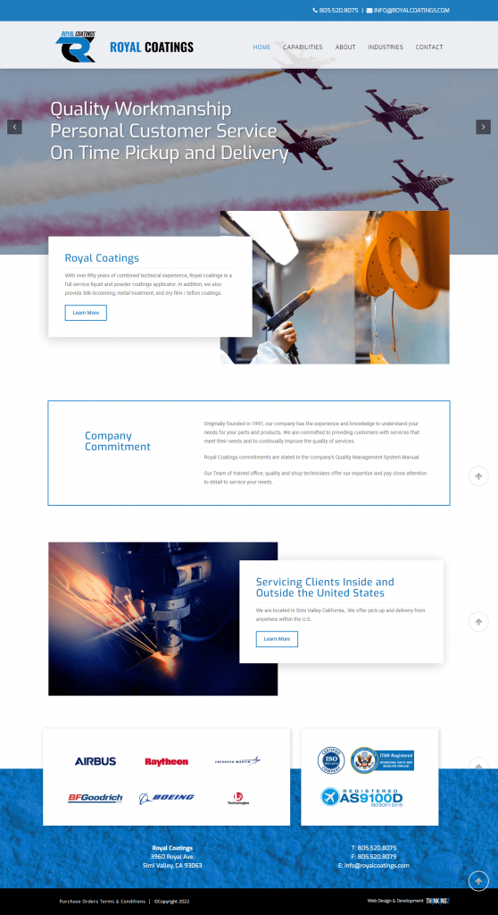 Royal Coating Digital Marketing​