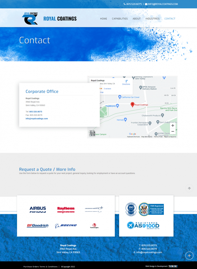 Royal Coating Digital Marketing​