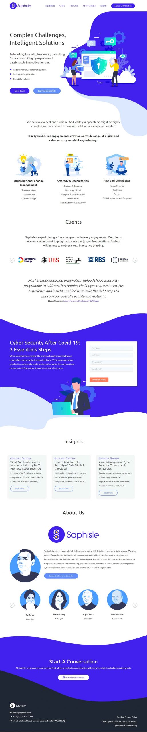 Saphisle Business Strategy​