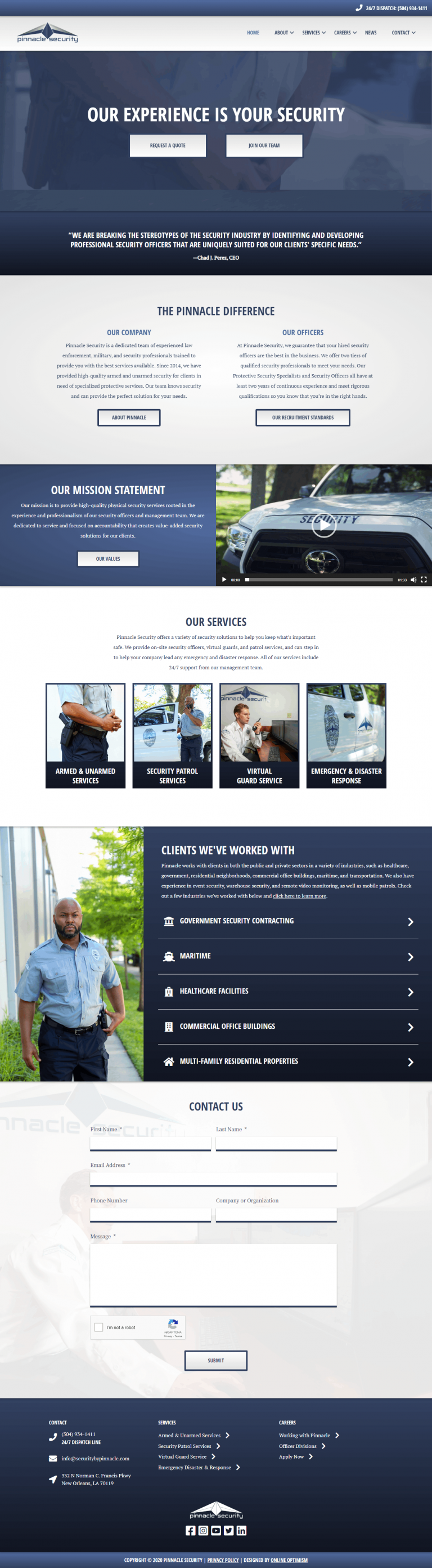 Security By Pinnacle Graphic Design​