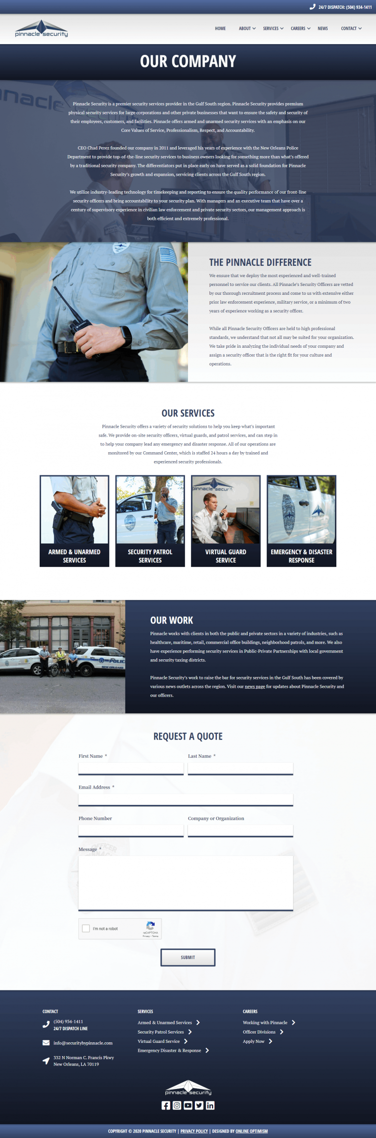 Security By Pinnacle Graphic Design​