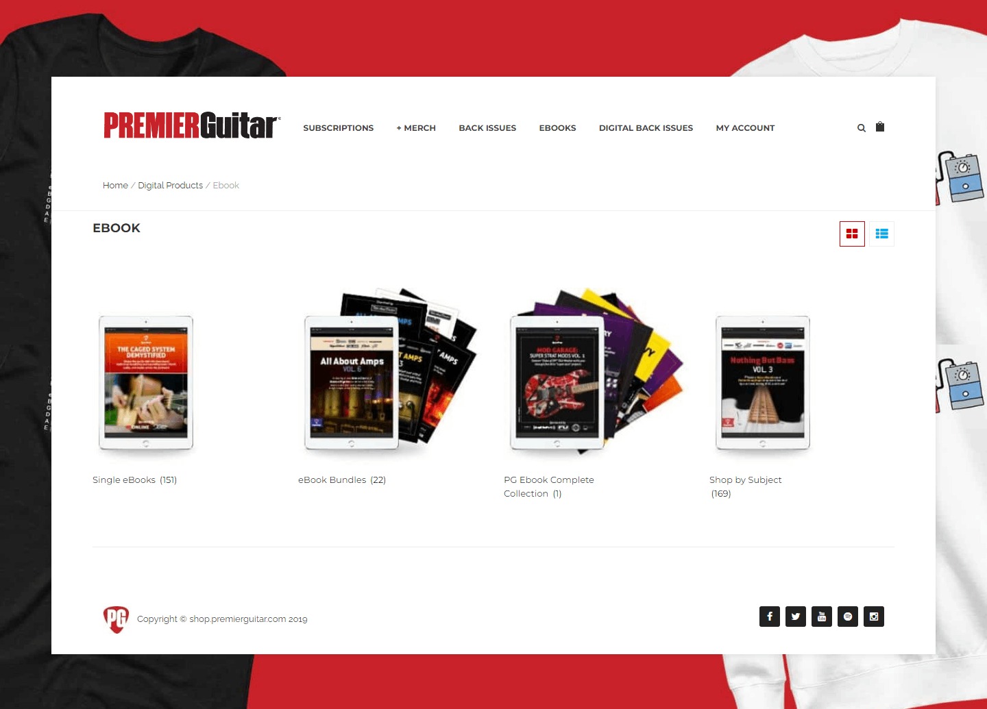 Premier Guitar Social Media Ads