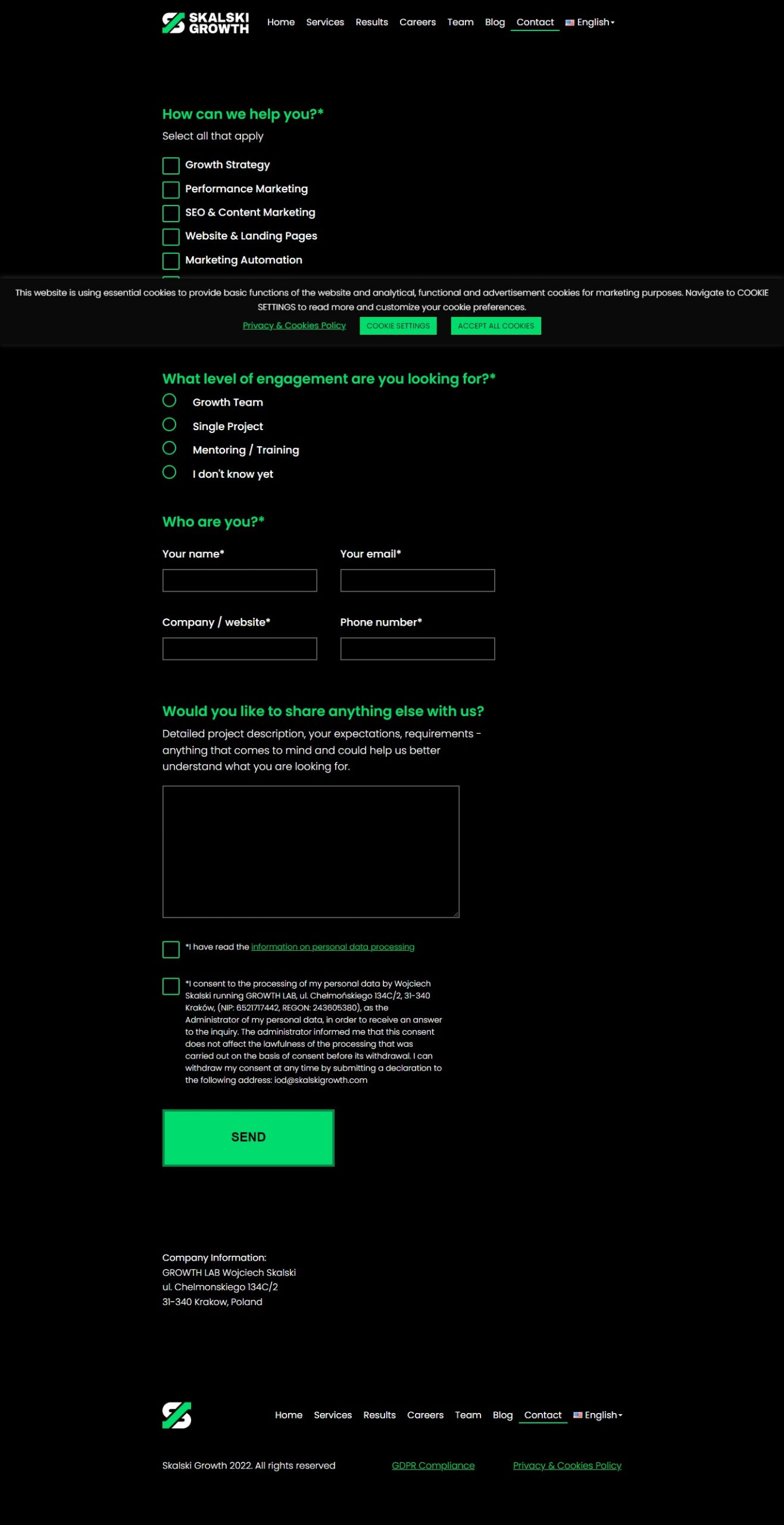 skalski growth Social Media Ads